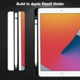 thumbnail image 4 of Flip Case for Apple iPad 6th 5th Gen 9.7"/ iPad Air 1 2, with Pencil Holder Smart Cover Auto Sleep Wake Protective Documents Pocket Stand Snap Closure Case for iPad 6th 5th Gen 2018/2017, Rosegold, 4 of 8