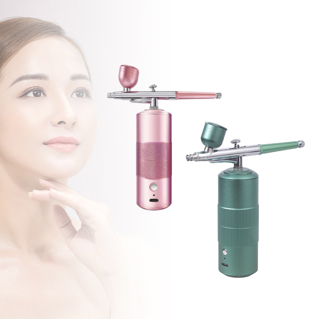 Injector Air Compressor Kit Air Brush Paint Guns Airbrush Rechargeable For Nail Art Craft Cake Fog Sprayer