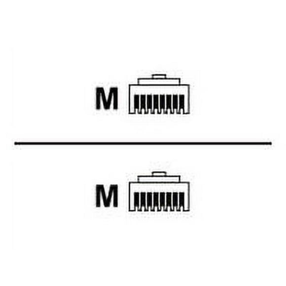 GearIT - Patch cable - RJ-45 (M) to RJ-45 (M) - 20 ft - UTP - CAT 6e - molded, snagless, stranded - black (pack of 5)