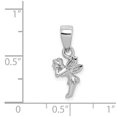 thumbnail image 4 of G & W Sterling Silver Rhodium-plated Fairy Pendant, 4 of 4