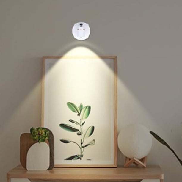 Foco De Pared LED Decorativo Alto Brillo Luz Blanca Control Remoto Ajustable Lámpara De Foco Decorativa De Techo Para Dormitorio Cocina