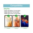 thumbnail image 2 of Samsung Galaxy Tab S8 Plus 2022 12.4 inch Model SM-X800 SM-X806 Case with Screen Protector / Rotatable Stand / Hand Strap / S-Pen Holder for Galaxy 12.4'' Tab S7 FE 2021 / S7 Plus 2020, 2 of 7
