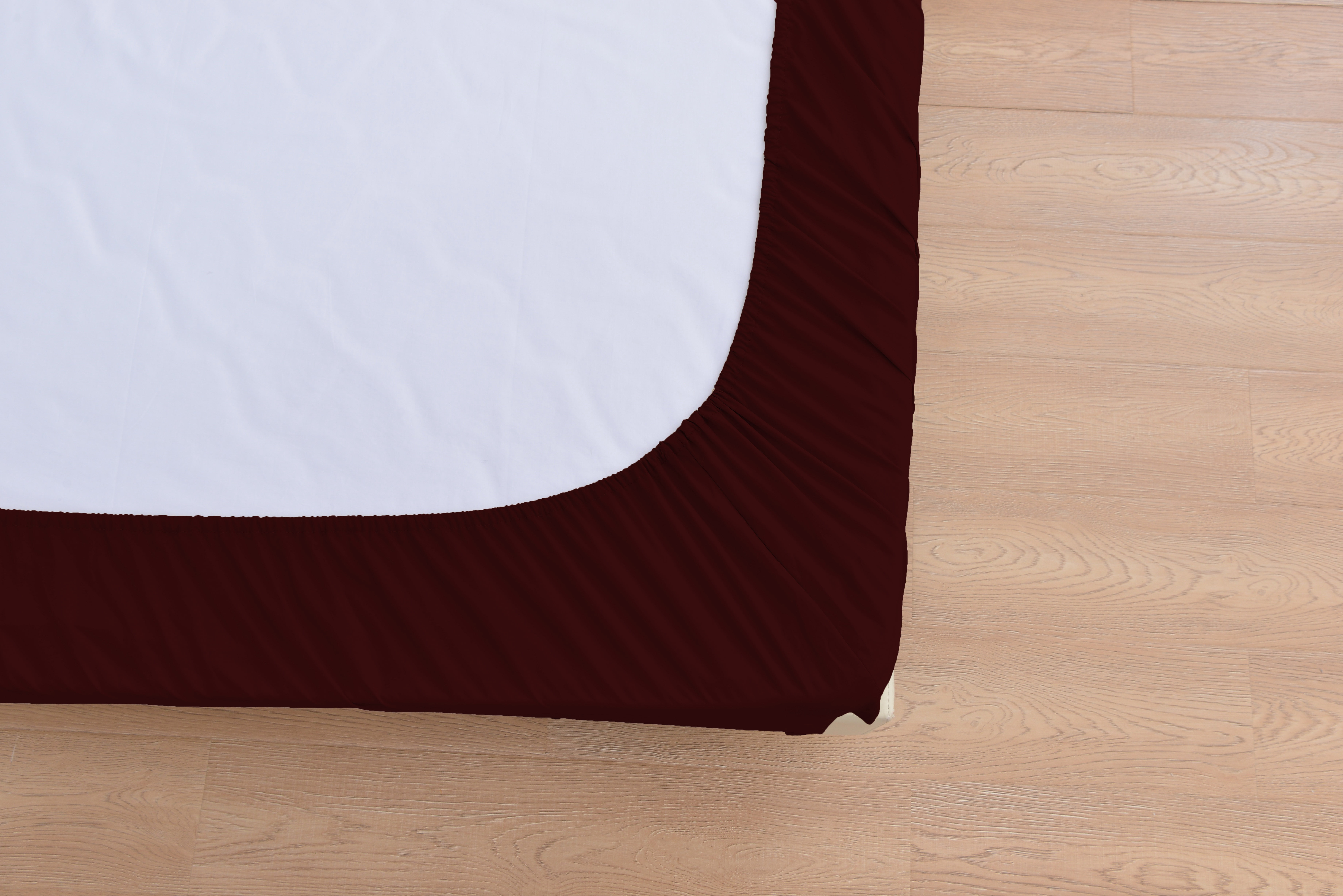 6 Piece Rayon Made From Bamboo Sheet Set by OKAO, Calking Burgundy Sheets-Silky Soft- Wrinkle Free-Deep Pockets-Softer and Stronger Than Cotton-1 Fitted Sheet, 1 Flat, 4 Pillowcases Cal King, Burgundy