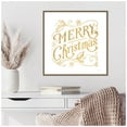 thumbnail image 2 of Amanti Art White and Bright Christmas IV Framed Canvas Wall Art Print, 2 of 9