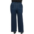 thumbnail image 2 of NYDJ womens  Plus Teresa Midnight Breeze Wide Leg Jean, 18W, Blue, 2 of 3