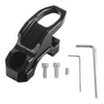 thumbnail image 1 of Abrazadera para soporte de cilindro maestro de freno de motocicleta, bolsa, gancho para equipaje, colgador premium Negro, 1 of 6