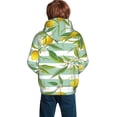 thumbnail image 6 of Kll Unisex Kids Boys Girls Hooded Pocket Pullover Hoodies-Lemon, 6 of 9
