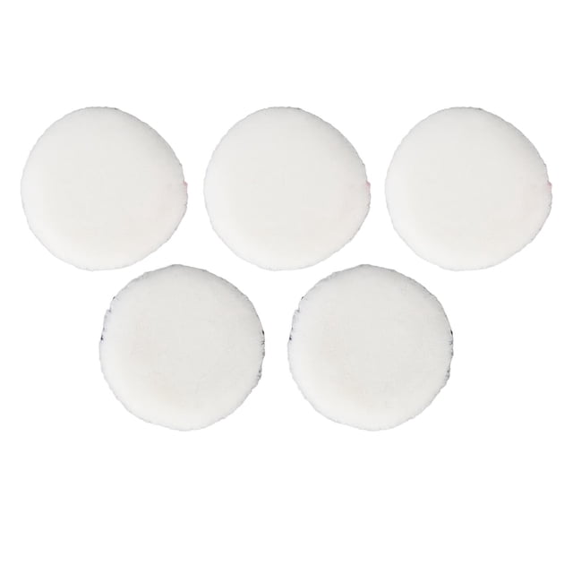 borlas de maquillaje de doble cara, suaves y agradables para la piel, para uso diario.