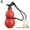 Red, variant on Monkey King Inspired Gourd Shaped Water Bottle 750ml Portable With Strap For Travel Gym