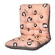 thumbnail image 4 of Cojín para silla con respaldo, juego de respaldo antideslizante con lazos, cojín para asiento, 4 of 9