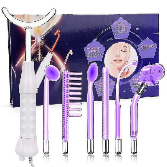 High Frequency Electrotherapy Wand Glass Tube Electrotherapy Facial Machine Tag|microcurrent Device-SinKeeU
