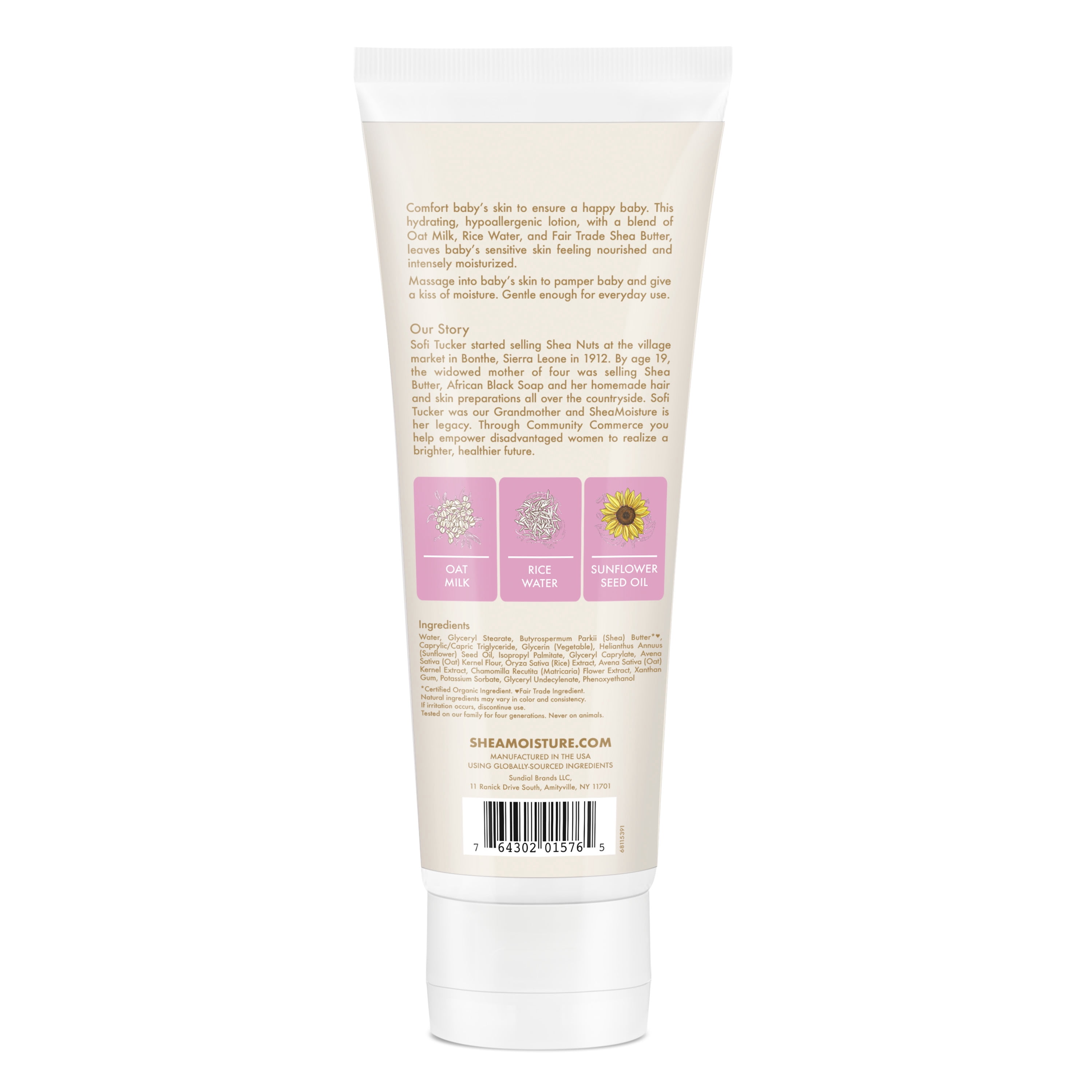 shea moisture rice water baby