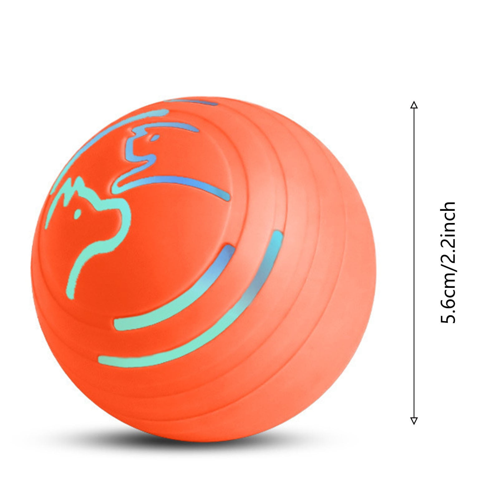 Automatic Rolling Dog Ball - Smart Interactive Toy with Motion Activation for Puppy & Small Medium Dogs, 360° Jumping Bouncing Rotating Ball for Indoor Outdoor Play, Chew Resistant