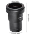 thumbnail image 4 of Magnification Telescope Lens, 1.25in Interface Telescope Zoom Eyepiece 5X  For Wild Observation, 4 of 8