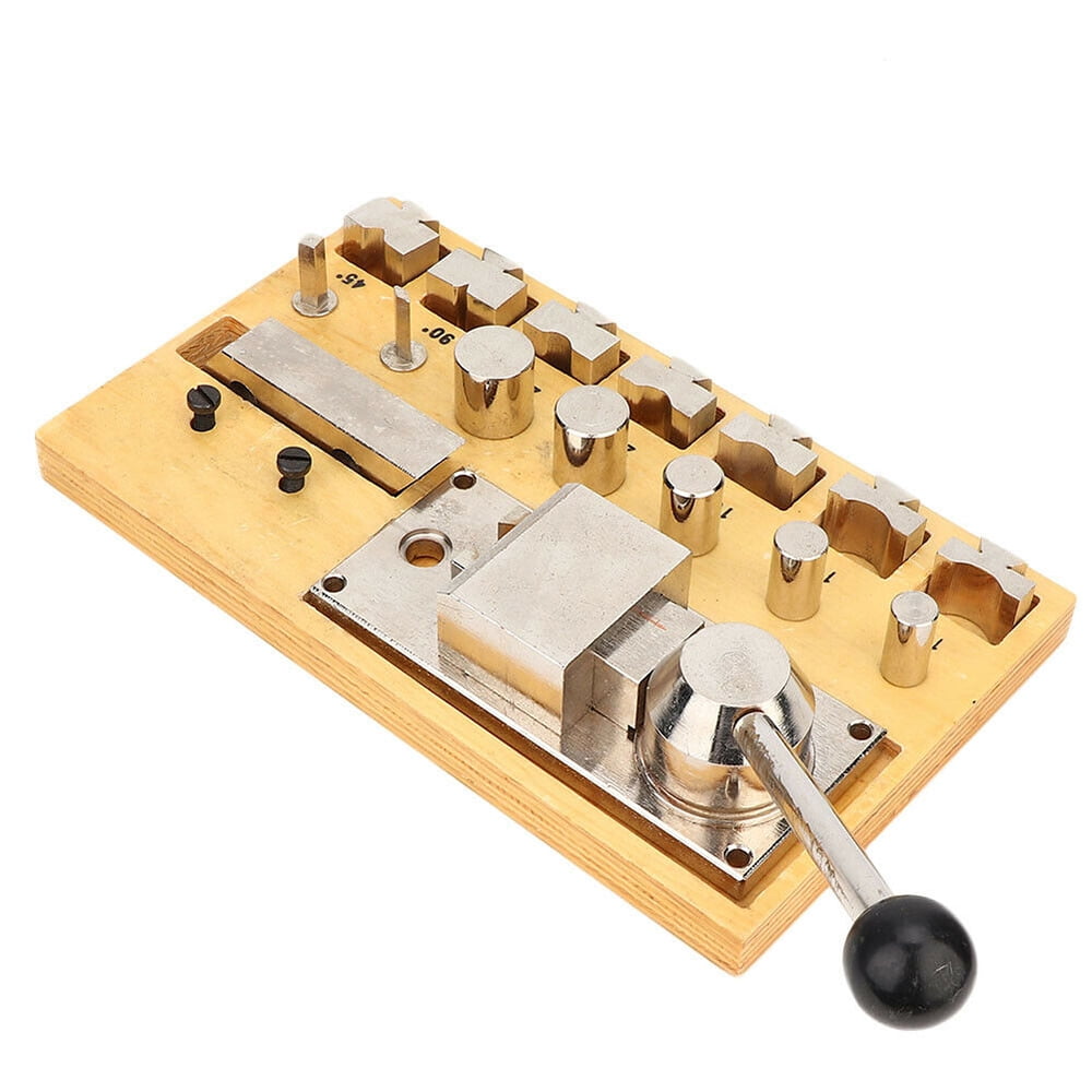 Miumaeov Jewelry Ring Bending Machine Multi-Functional Ring Earring Bending Tools Jewelry Crafts Making Processing Ring Bending Tool Set