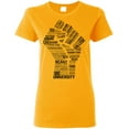 thumbnail image 4 of Women's Historically Black Power T-Shirt (Black), 4 of 10