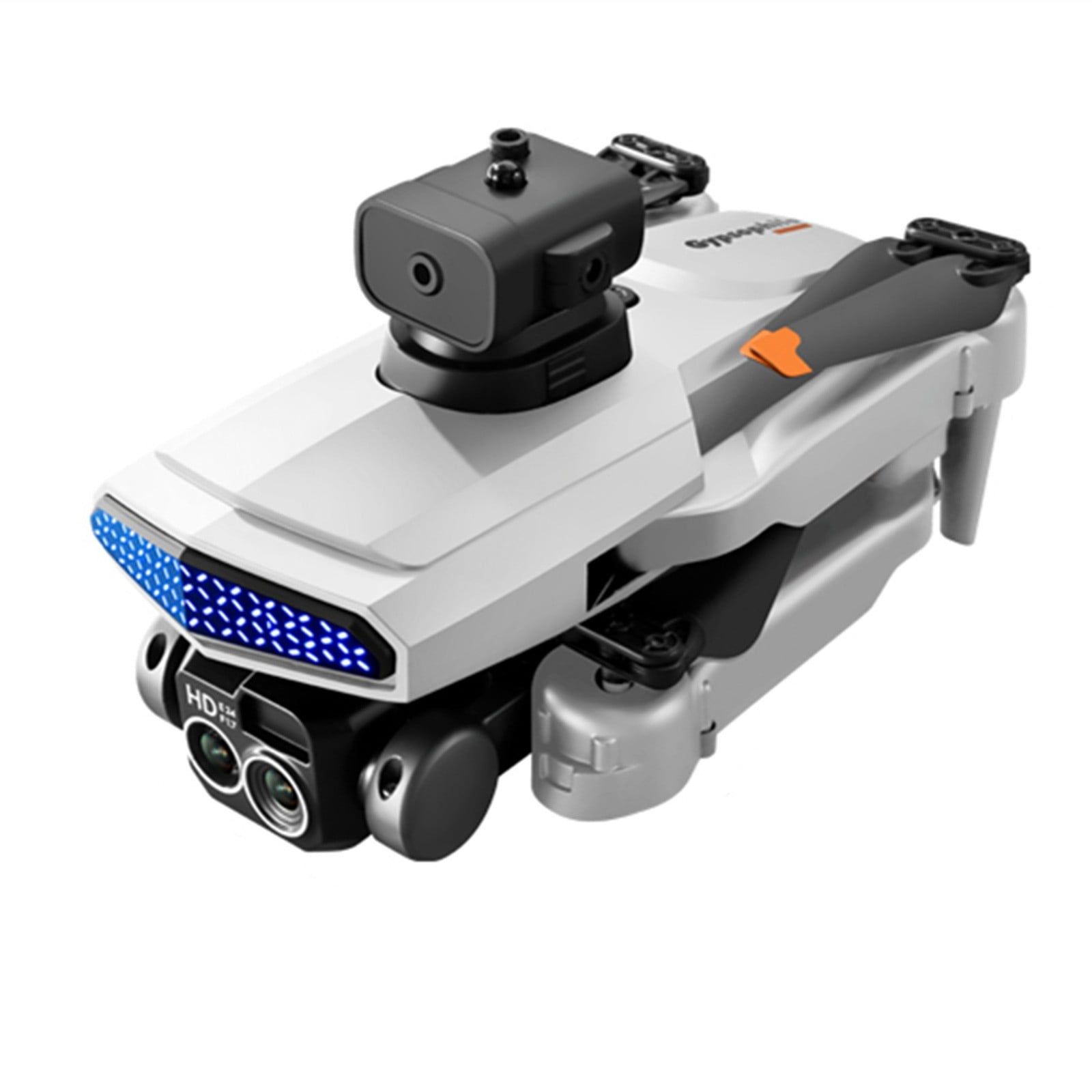 Drone with 4K Dual Camera, Electronic Image Stabilization & Obstacle Avoidance, Gesture Control & One-Key Return with 2 Batteries for Extended Flight, for Beginners and Teenagers