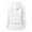 White, variant on WhouRiu Little Boys' Hooded Sweatshirt Zipper Long Sleeve Solid Back with Bag Fashion Hooded Sweatshirt Black,Sizes 4-5
