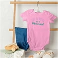 thumbnail image 6 of Life Better As Mermaid Beach Lover Bodysuit Jumper Girls Infant Baby Brisco Brands 18M, 6 of 7