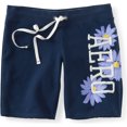thumbnail image 1 of Aeropostale - Bermudas atléticas a rayas para mujer, azul, XXL, 1 of 1