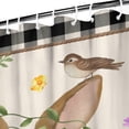 thumbnail image 3 of Happy Easter Shower Curtain, Spring Easter Bunny Shower Curtains for Bathroom, Spring Easter Farmhouse Holiday Bathroom Home Decor, Waterproof Fabric with Hooks 72X72 Inch, 3 of 4