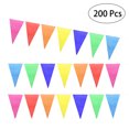 thumbnail image 4 of Colorful String Flag Banner Triangle Pendant Flag Party Decoration Supplies 28*18CM, 4 of 6