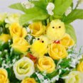 thumbnail image 4 of Darzheoy 60pcs Mini Chicks Set Plastic Plush Chicken Figures Figurines Cake Toppers Farm Animal Statues Table Decorations for Easter Party Favors, 4 of 6