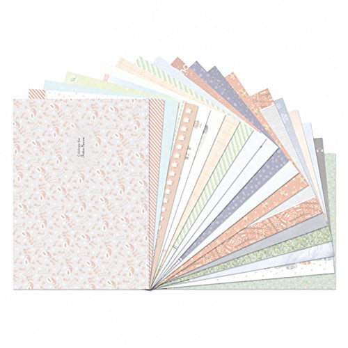 Hunkydory Crafts White Christmas Inserts for Cards A4 Sheets 140gsm 20pc 