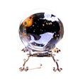 thumbnail image 1 of pitrice Clear Transparent Crystal Ball 3inch Home Decoration Gift Crystal Ball Halloween Decor Glass Ball Smart Dolphins, 1 of 6