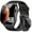 Black, variant on Smart Watch Fits for Android and iPhone, 2.01" AMOLED Screen, Bluetooth Calls/Answer, Fitness Tracker, 110+ Sport Modes, Smart Watch for Men Women, IP68 Waterproof Smartwatch, Gifts for Dad