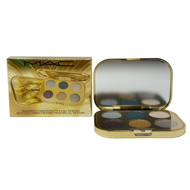MAC Treasured Eye Shadow Palette X 6: All The Riches (.04 Oz each)