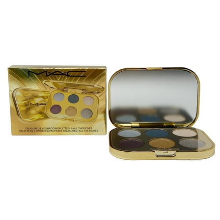 MAC Treasured Eye Shadow Palette X 6: All The Riches (.04 Oz each)