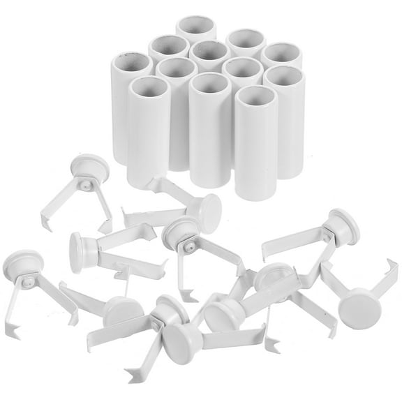 GOOHOCHY 12pcs Hoodie Drawstring End Caps Cords End Replacement Tips for Drawstring