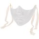 thumbnail image 2 of 2pcs Lower Half Face Mask Blank Masquerade Half Mask Cosplay Party Mask Theme Party Half Mask with Tie Rope for Lady Women, 2 of 4