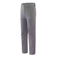 thumbnail image 2 of Bienzoe Boy's Cotton Adjustable Waist School Uniforms Pants Grey 12, 2 of 11