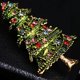 thumbnail image 3 of Pin de broche de Navidad exquisito de lujo, muñeco de nieve, Papá Noel, guirnalda de botas, regalo de joyería de moda, broches de decoración de Navidad, 3 of 4