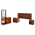 thumbnail image 2 of Recamara King Size Francia 5 Piezas Nogal - Kessa Muebles, 2 of 5