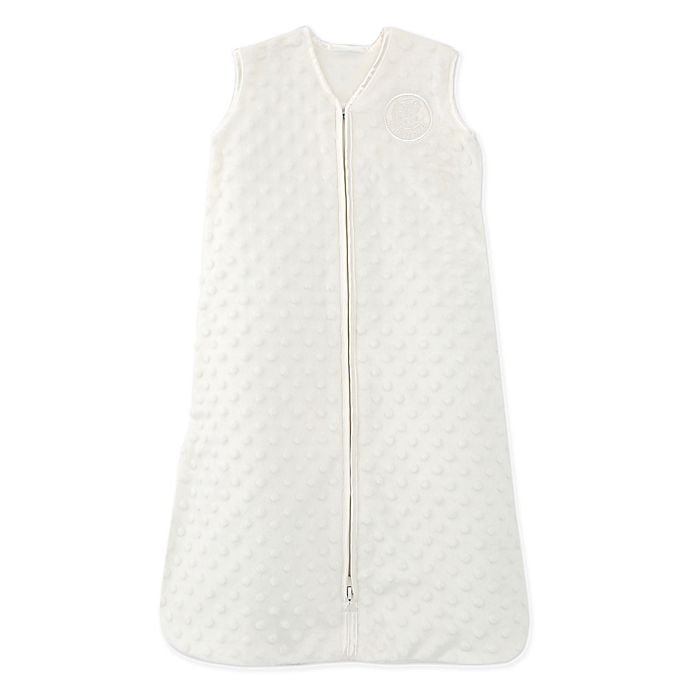 chamois dot halo sleepsack