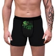 thumbnail image 1 of St. Patrick's Day Boxer Shorts for Men Breathable Close Fitting Print Underwear 1 Pc, 1 of 6