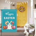 thumbnail image 4 of MXTPOV Happy Easter Garden Flags, Cute Bunny Easter Eggs Pattern Garden Flags for Outside, Easter Decorations, Easter Garden Flag, Home Decor, 14x18 Inch, 4 of 5
