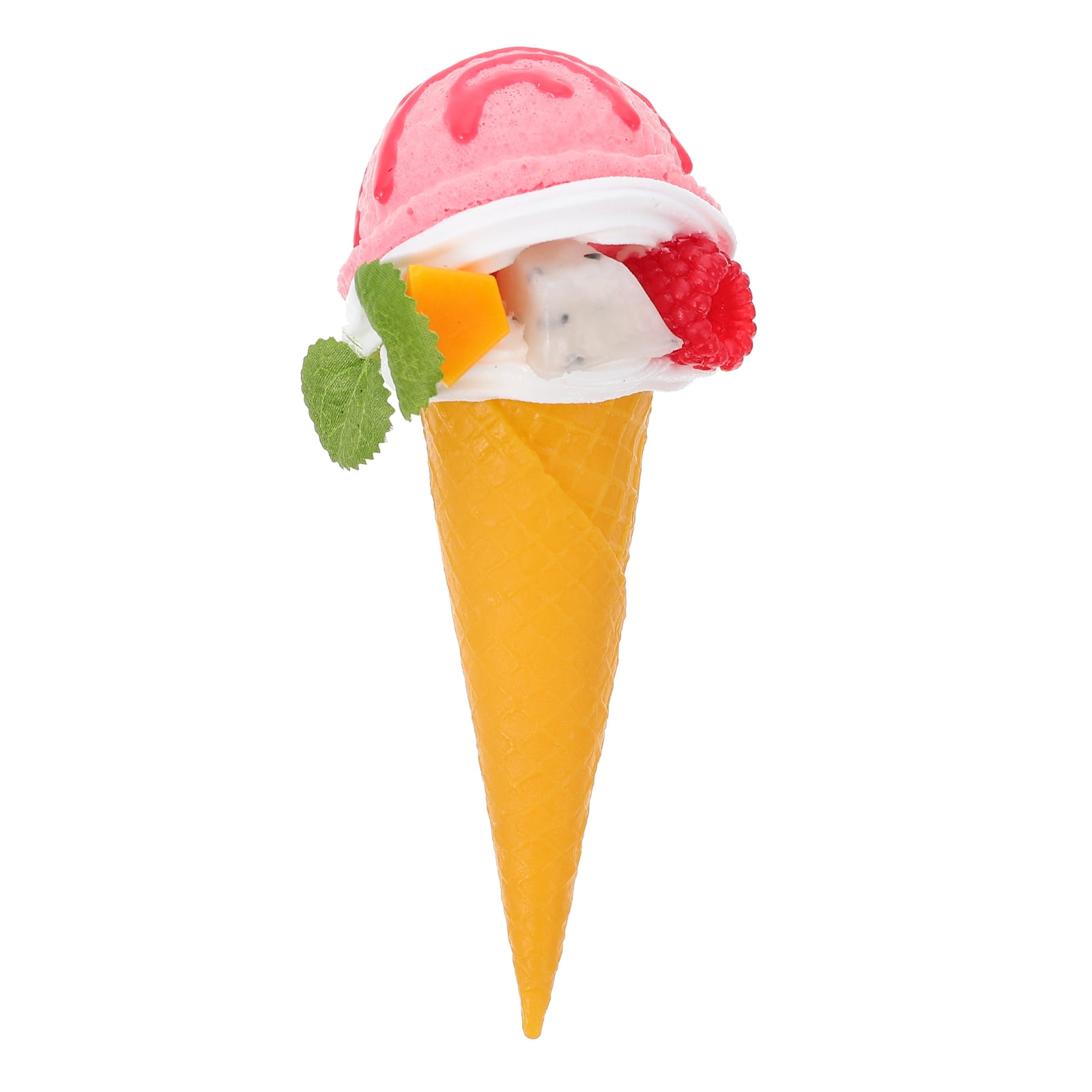 Artifical Ice Cream Model Simulated Ice Cream Model Ice Cream Cone Prop
