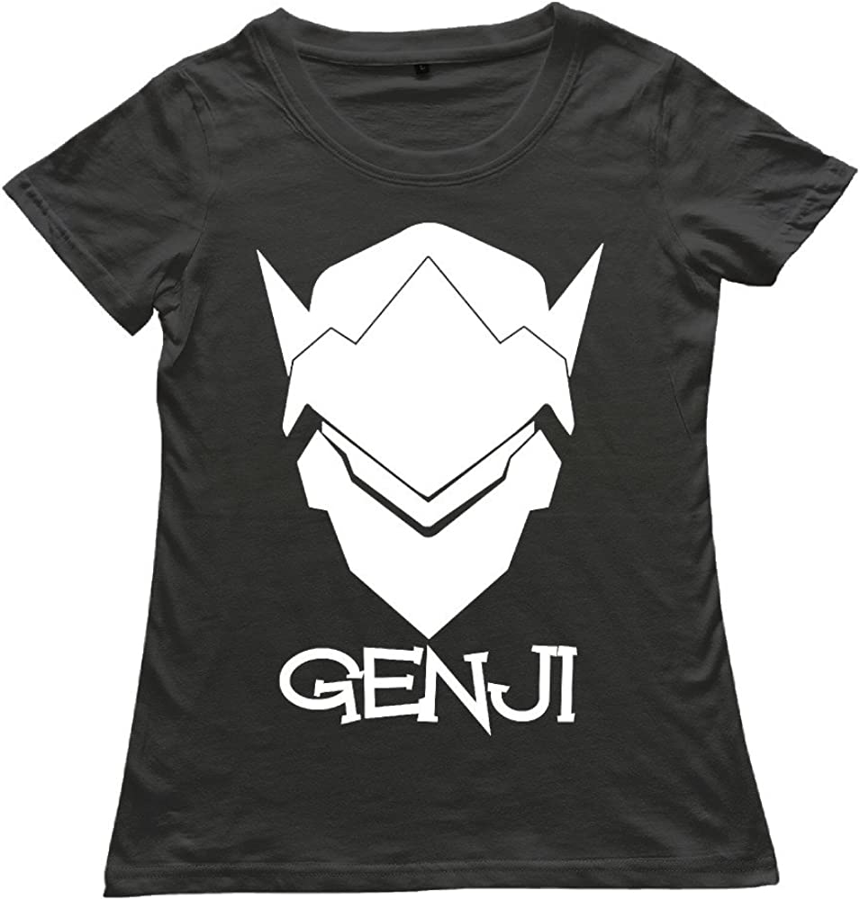 Overwatch Women's GENJI Classic Tshirts Black