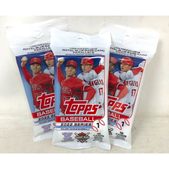 MLB Topps 2022 Series 1 Baseball Trading Card VALUE Pack (36 Cards)