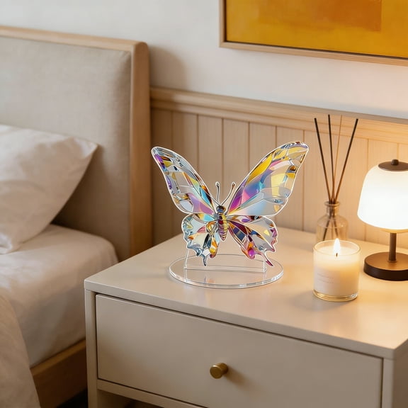 QuanTara Crystal Butterfly Figurine