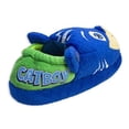 thumbnail image 4 of PJ Masks Toddler Boys Skid-Resistant House Slipper, Flat Heel Blue & Green, 5-6, 4 of 7