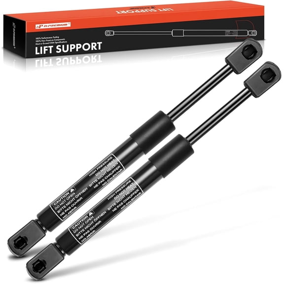 A-Premium Tailgate Rear Trunk Lift Supports Shock Struts Compatible with Chrysler Models - 300 2009-2010, Sedan - Replace# 4589618AA (2-PC Set)