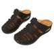 thumbnail image 1 of Bmisegm Ladies Summer Casual Hollow Slope Heel Beach Rome Pure Colour Large Size Sandal Slippers Womens Sandals Summer Black 7, 1 of 9