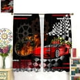 thumbnail image 3 of Excavator Blackout Curtain,Boys Kids Construction Vehicles Curtains Equipment Trucks Cartoon Car for Kitchen Office Bedroom Cafe Dining Room Living Room Drapes, 84x84 in, 3 of 6