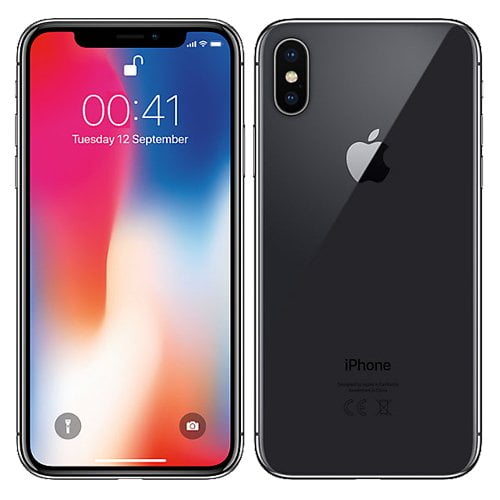 iPhone X Space Gray 64 GB UQ mobile-