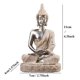 thumbnail image 1 of Estatua de Buda de Tailandia, escultura de Buda hindú, estatuilla de Fengshui, meditación, habitación Interior en miniatura, artesanías de decoración del hogar, 1 of 4